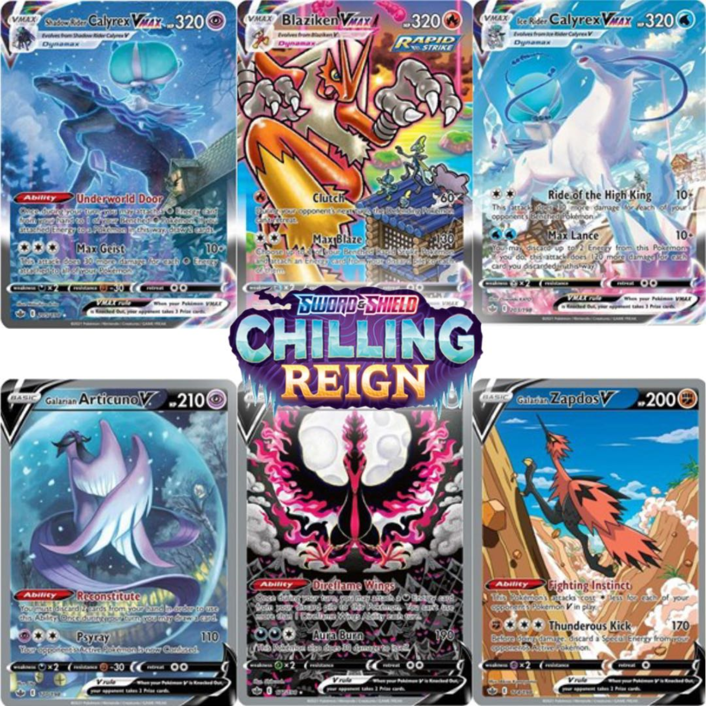 Pokémon Chilling Reign Booster Pack