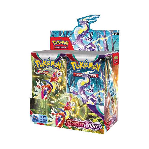 Pokémon TCG: Scarlet & Violet Booster Display Box – Forseglet