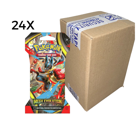 Mega Evolution Sleeved Booster Pack case - 24x stk