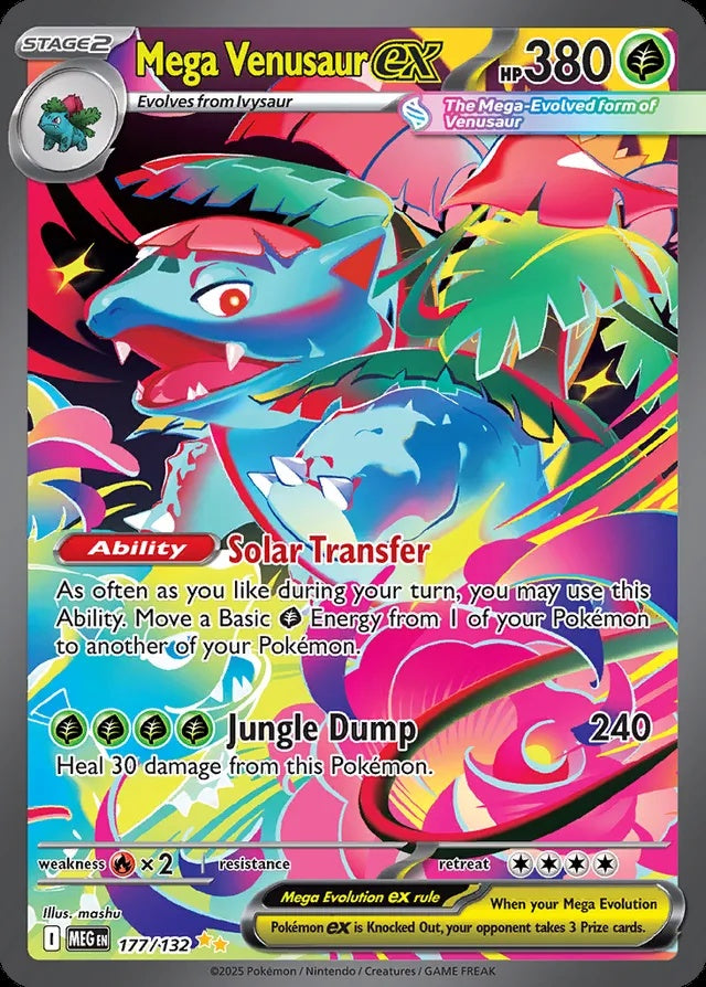 Pokémon TCG Mega Evolution Booster Pack (Engelsk versjon)