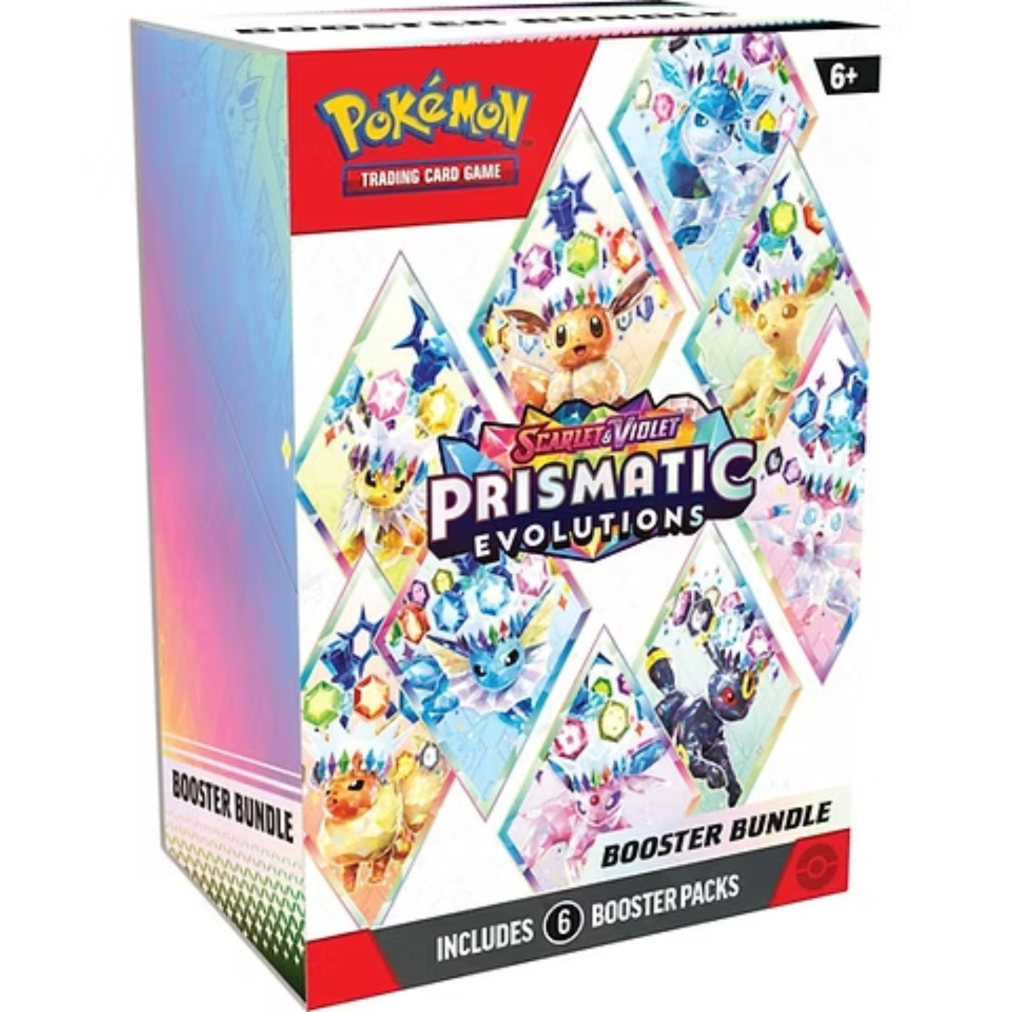 Prismatic Evolutions Bundle Pokémon TCG 6 booster pakker