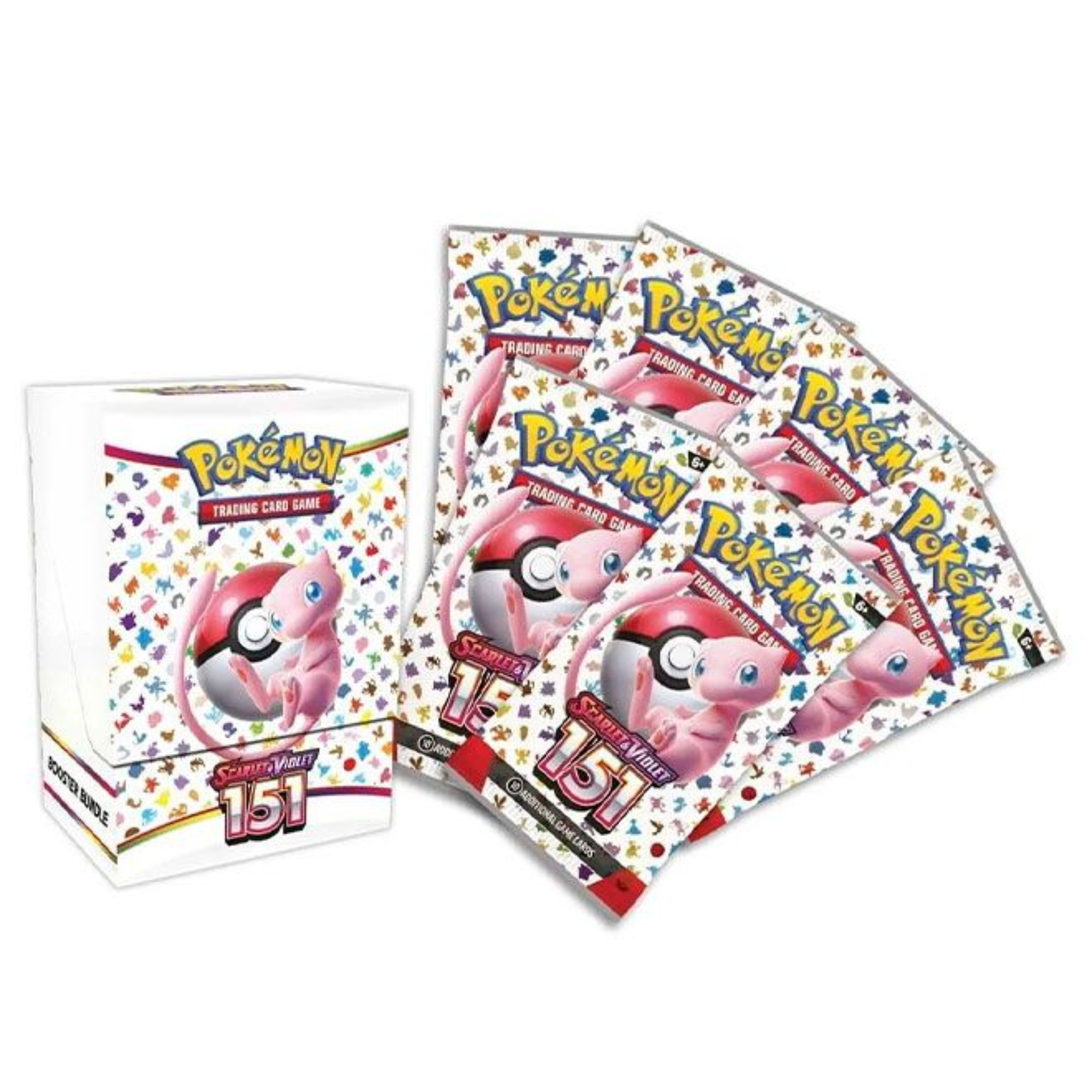Pokémon 151 Booster Bundle 6 booster pakker
