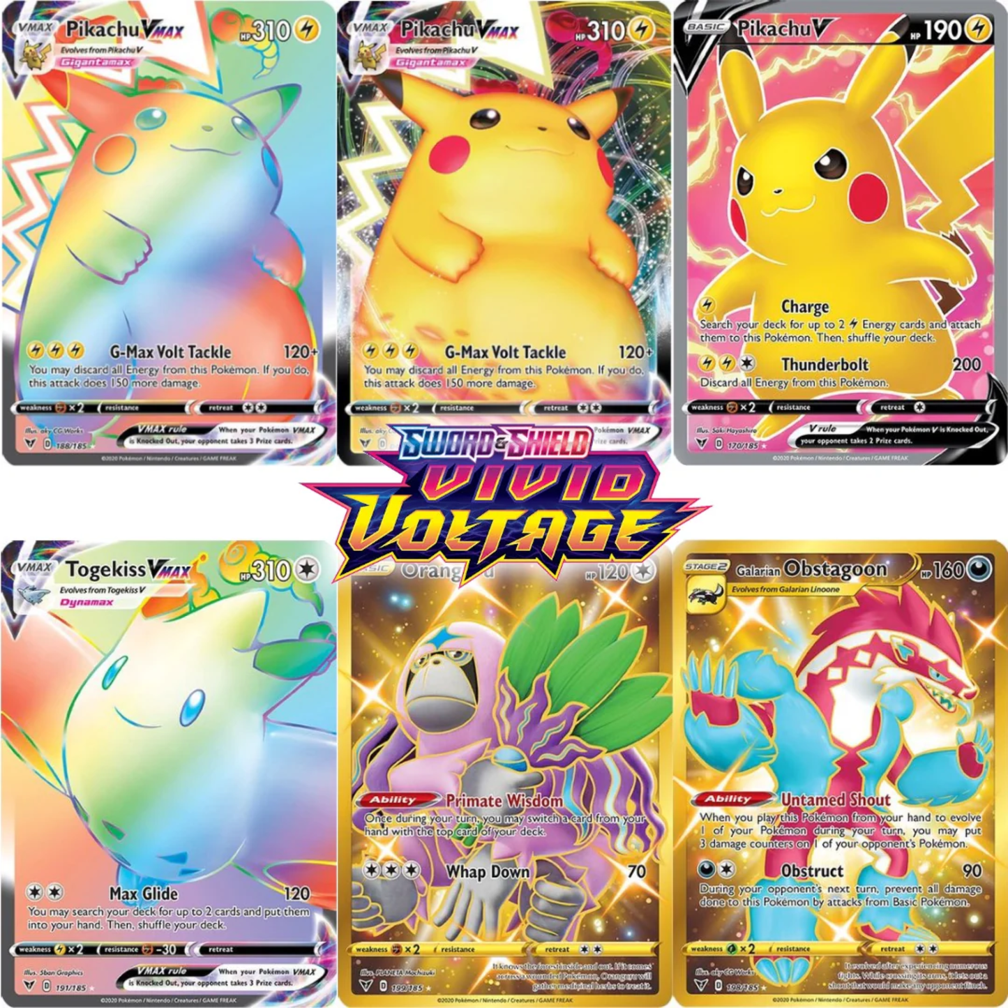 Pokémon Vivid Voltage Booster Pack