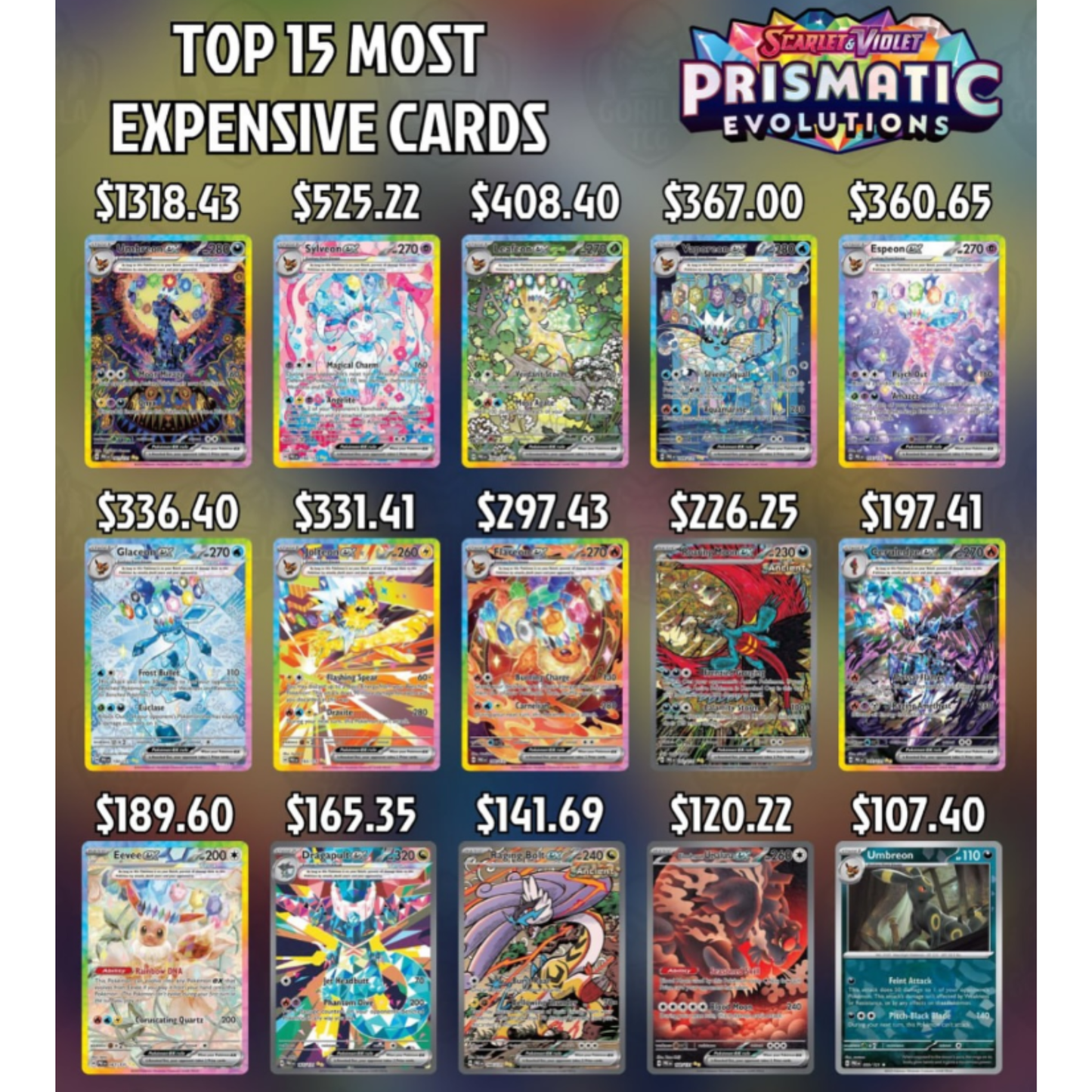 Prismatic Evolutions Booster Pack