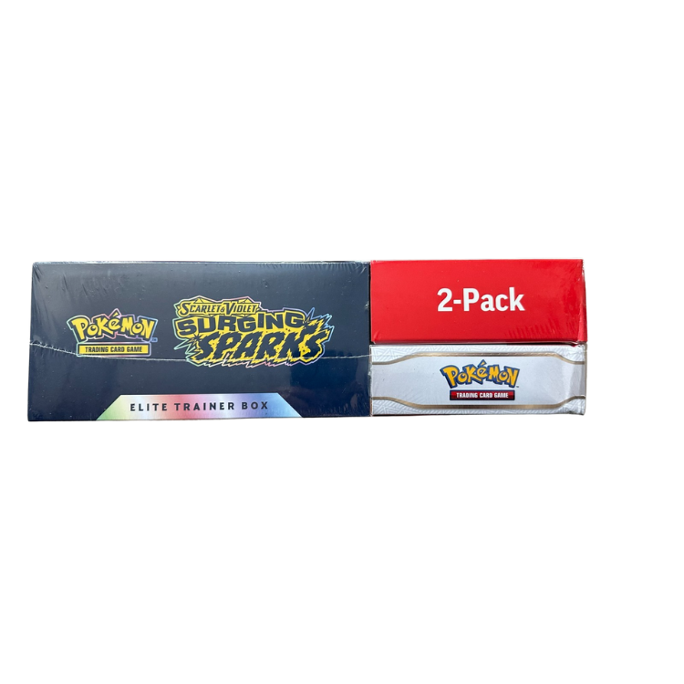 Pokémon TCG Surging Sparks Costco Bundle Engelsk (ETB + Booster Bundle)