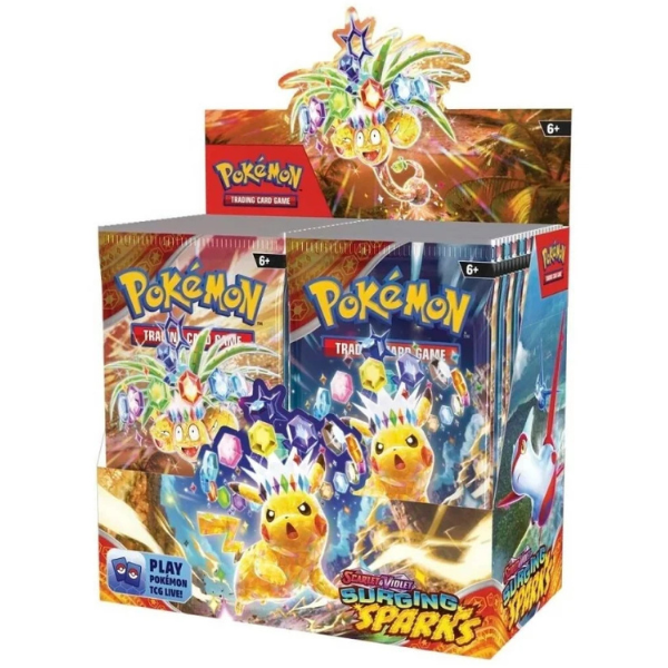 Pokemon Surging Sparks Booster Box (Forseglet)