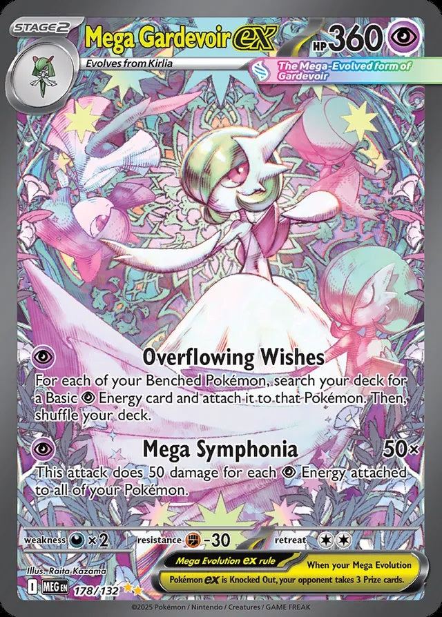 Pokémon TCG Mega Evolution Booster Pack (Engelsk versjon)